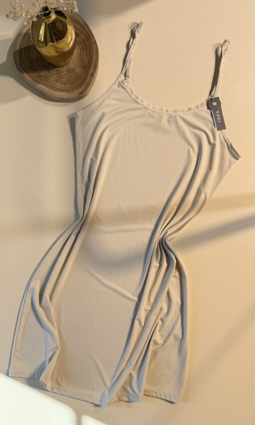 Nuisette en lycra tress " beige "