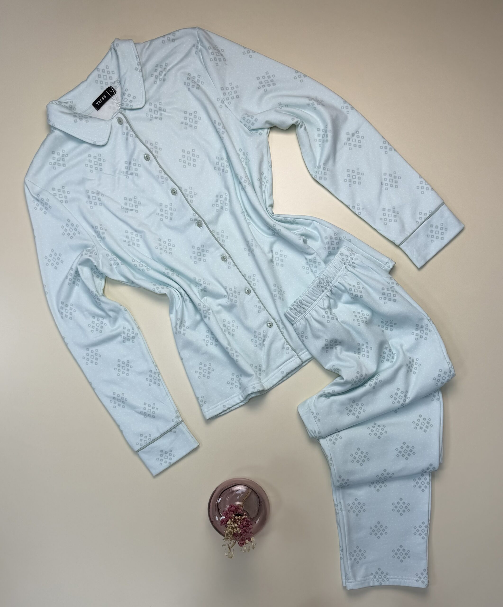 Pyjama boutonné " bleu "
