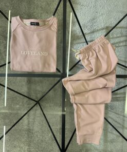 Alternative view of Pyjama haut manche longue " Rose "