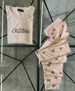 Alternative view of Pyjama haut manche longue  " Rose "