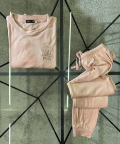 Alternative view of Pyjama haut manche longue " Rose clair "