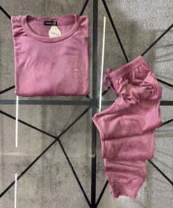 Alternative view of Pyjama haut manche longue " Rose foncé "