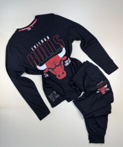 Pyjama homme haut manche longue " NBA " CHICAGO BULLS