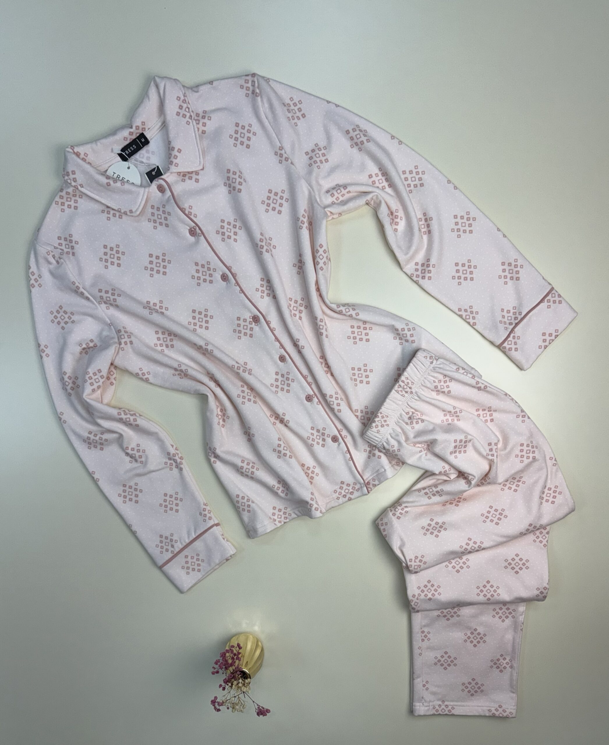 Pyjama boutonné " Rose "