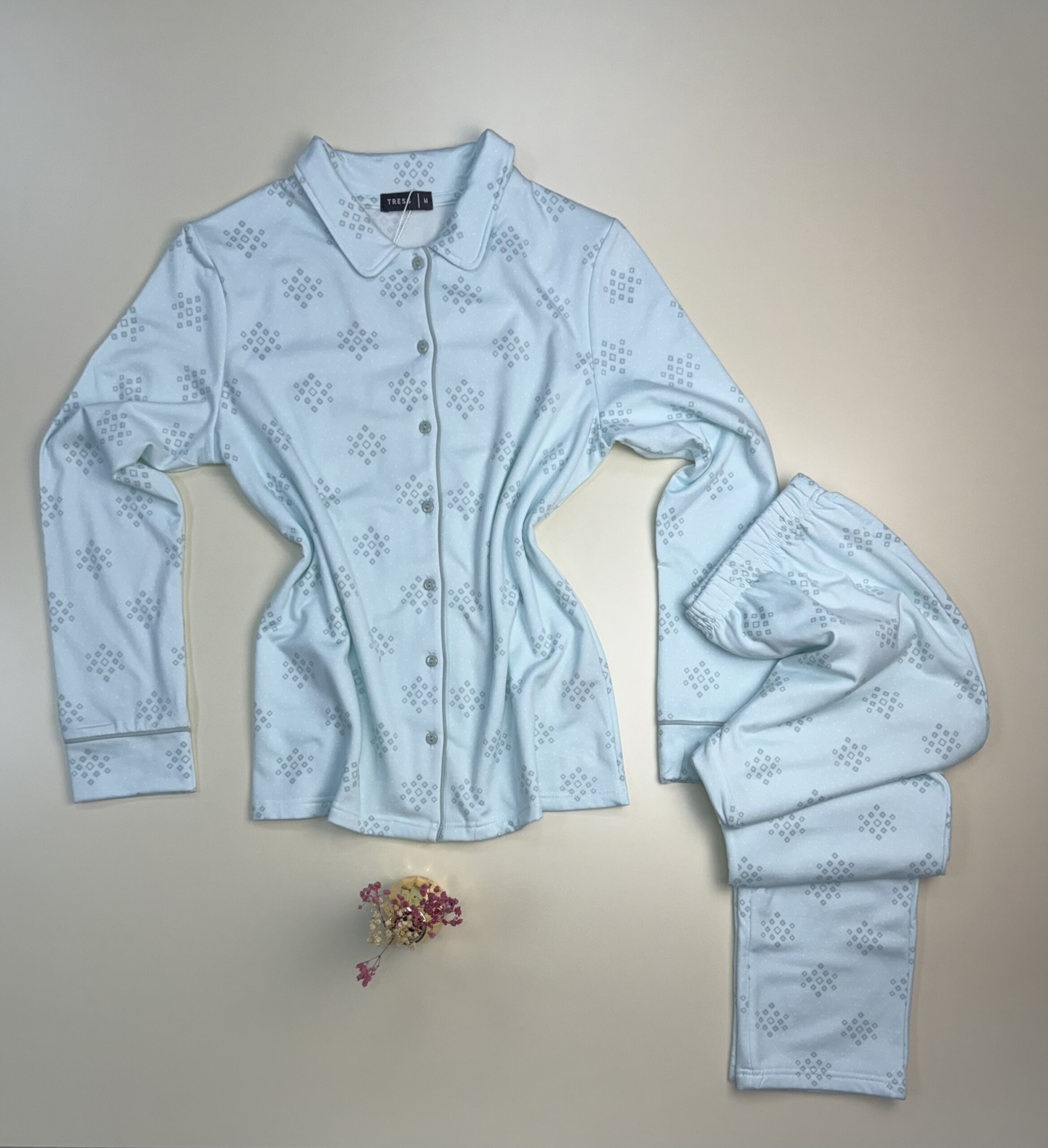 Pyjama boutonné " bleu " – Image 3