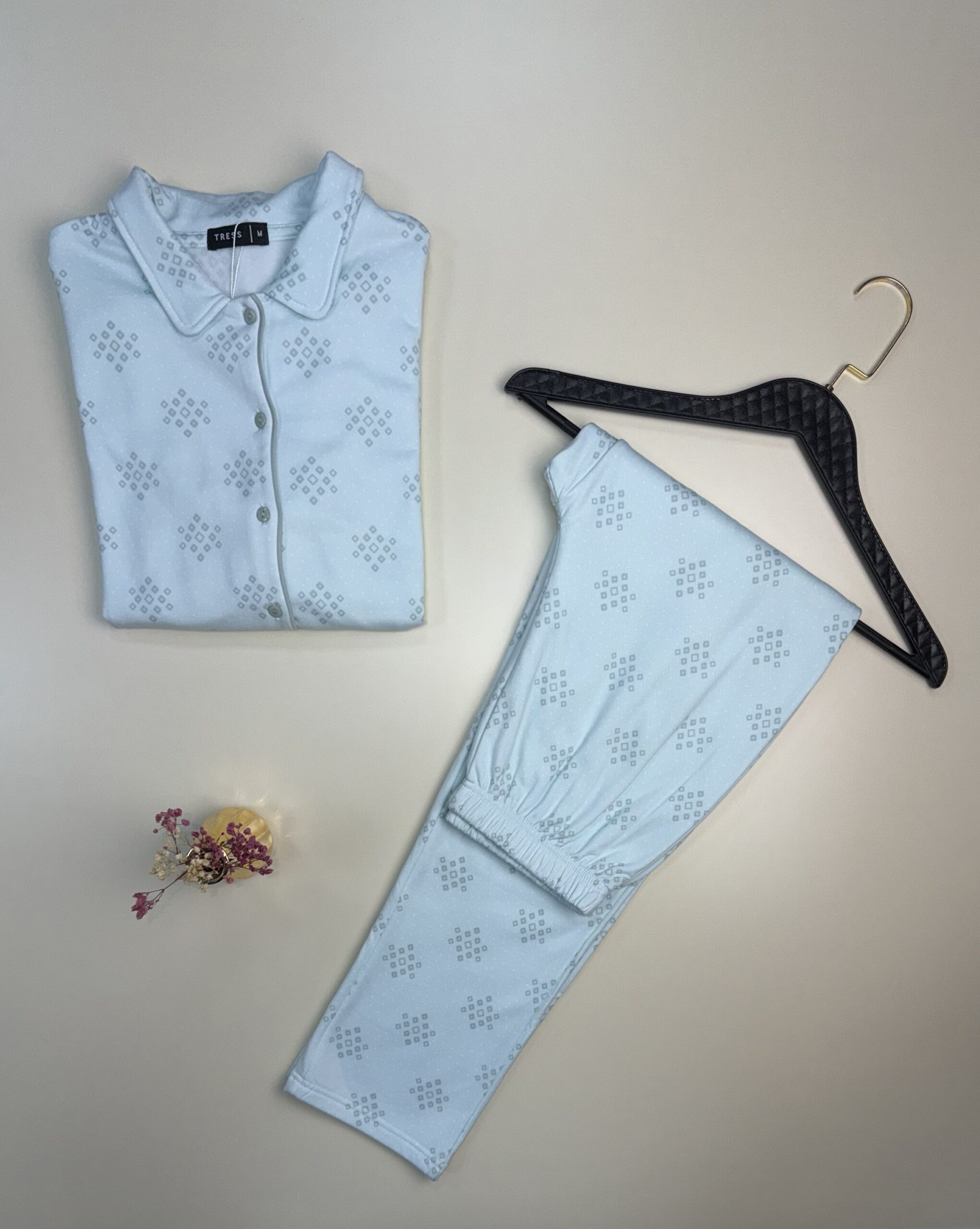 Pyjama boutonné " bleu " – Image 2