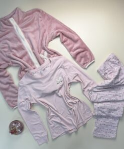 Alternative view of Pyjama 3 pcs " rose "