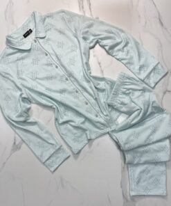 Pyjama boutonné  " bleu  "