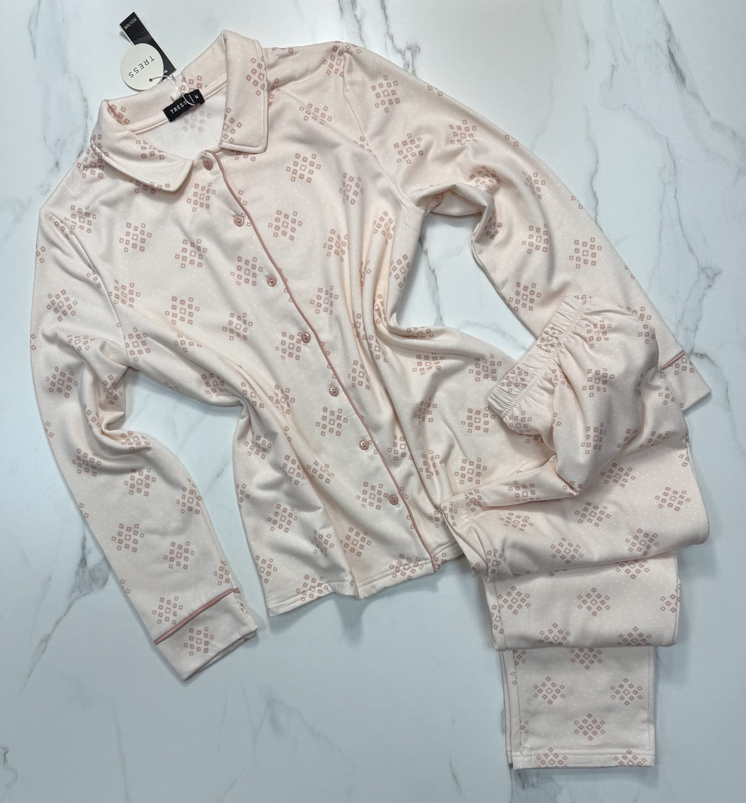 Pyjama boutonné  " Rose "