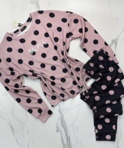 Pyjama haut manche longue -Merci - " Mauve "