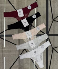 Alternative view of Pack de 5 culottes en coton - H -