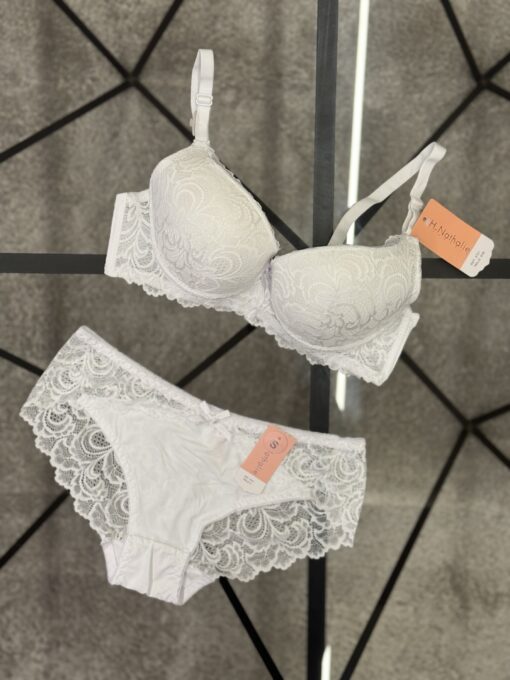 Ensemble 2 pcs H-nathalie " Blanc "