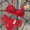 Ensemble 2 pcs H-nathalie push up" Bordeaux "