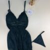 Nuisette + Bas H " Vert "
