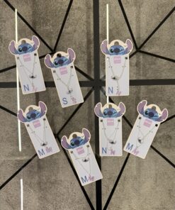 Alternative view of Collier lettre - stitch -