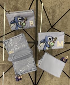 Alternative view of Pochette multi " stitch " lettre