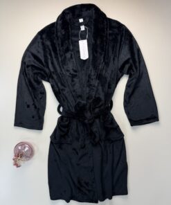 Alternative view of Robe de chambre - black - H.nathalie