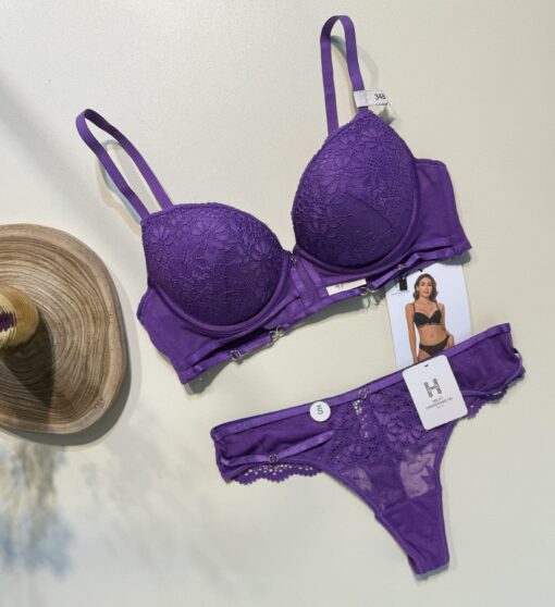 Ensemble 2 pcs H - violet -