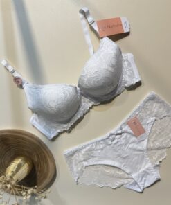 Ensemble 2 pcs H-nathalie push up " Blanc "