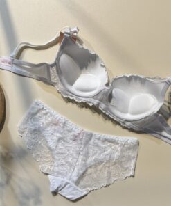 Alternative view of Ensemble 2 pcs H-nathalie push up " Blanc "