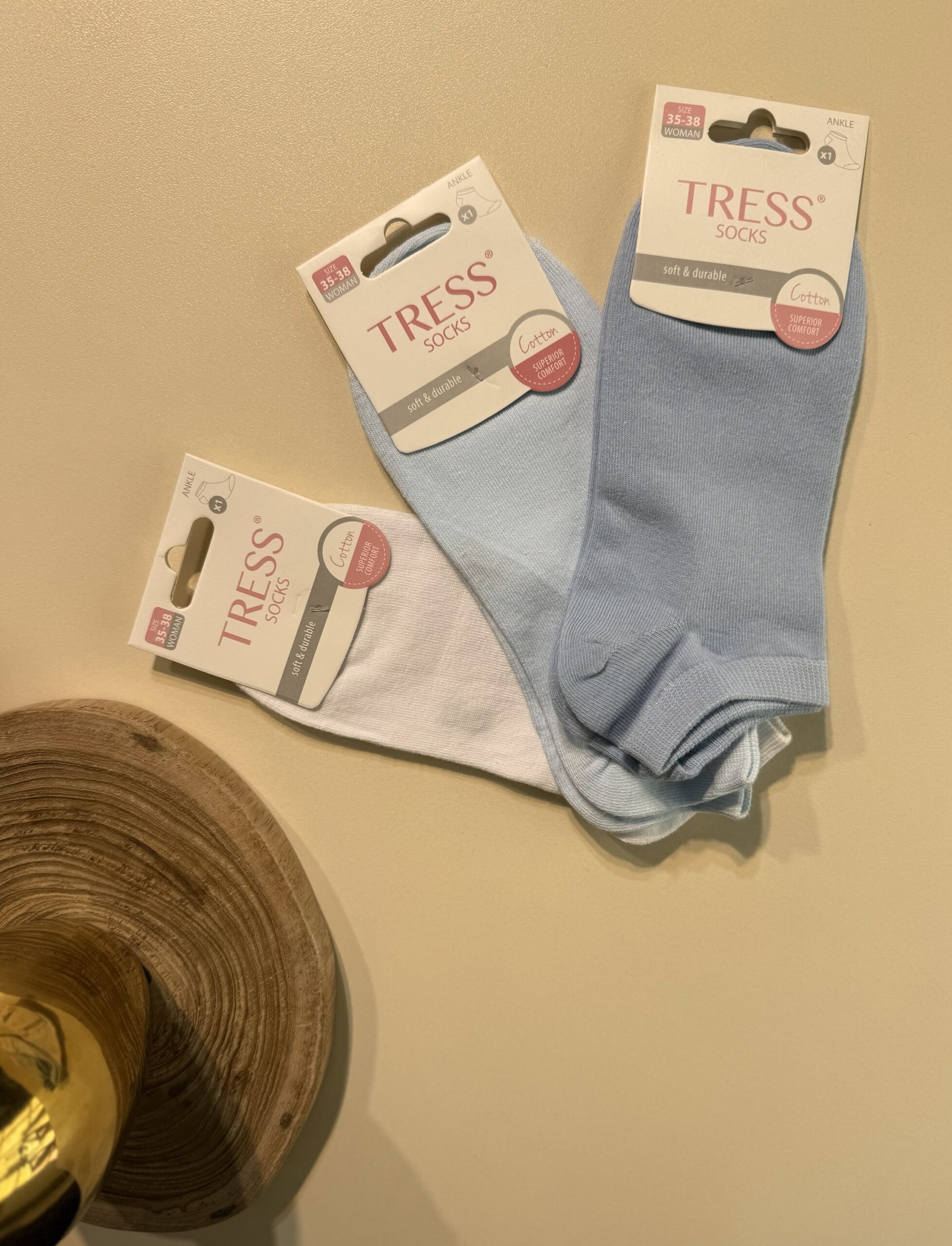 Pack de 3 chaussettes Tress
