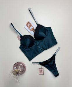 Ensemble 2 pcs - corset H - vert