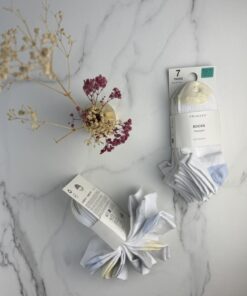 Pack de 7 chaussettes primark " blanc pastels "