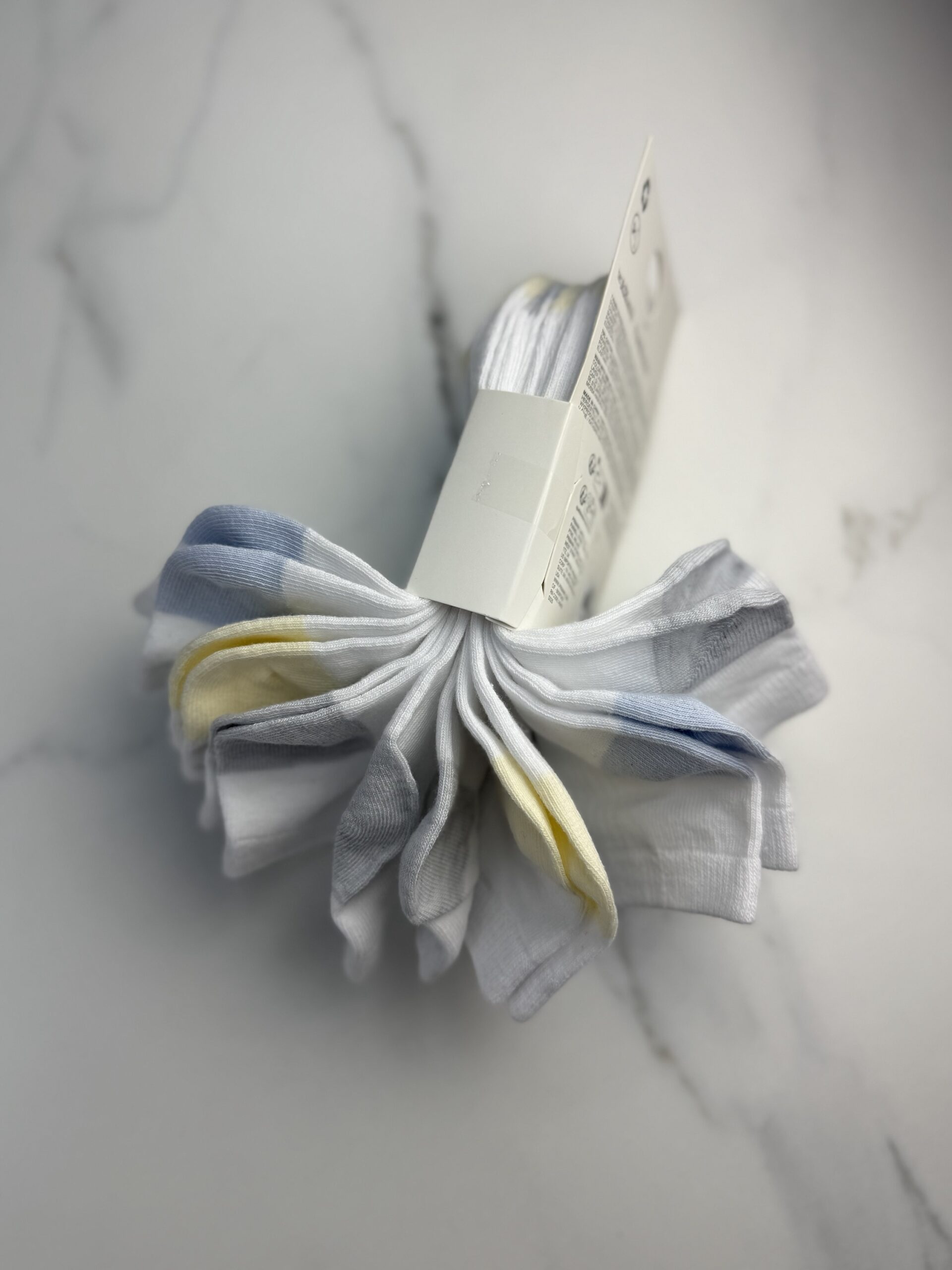 Pack de 7 chaussettes primark " blanc pastels " – Image 2