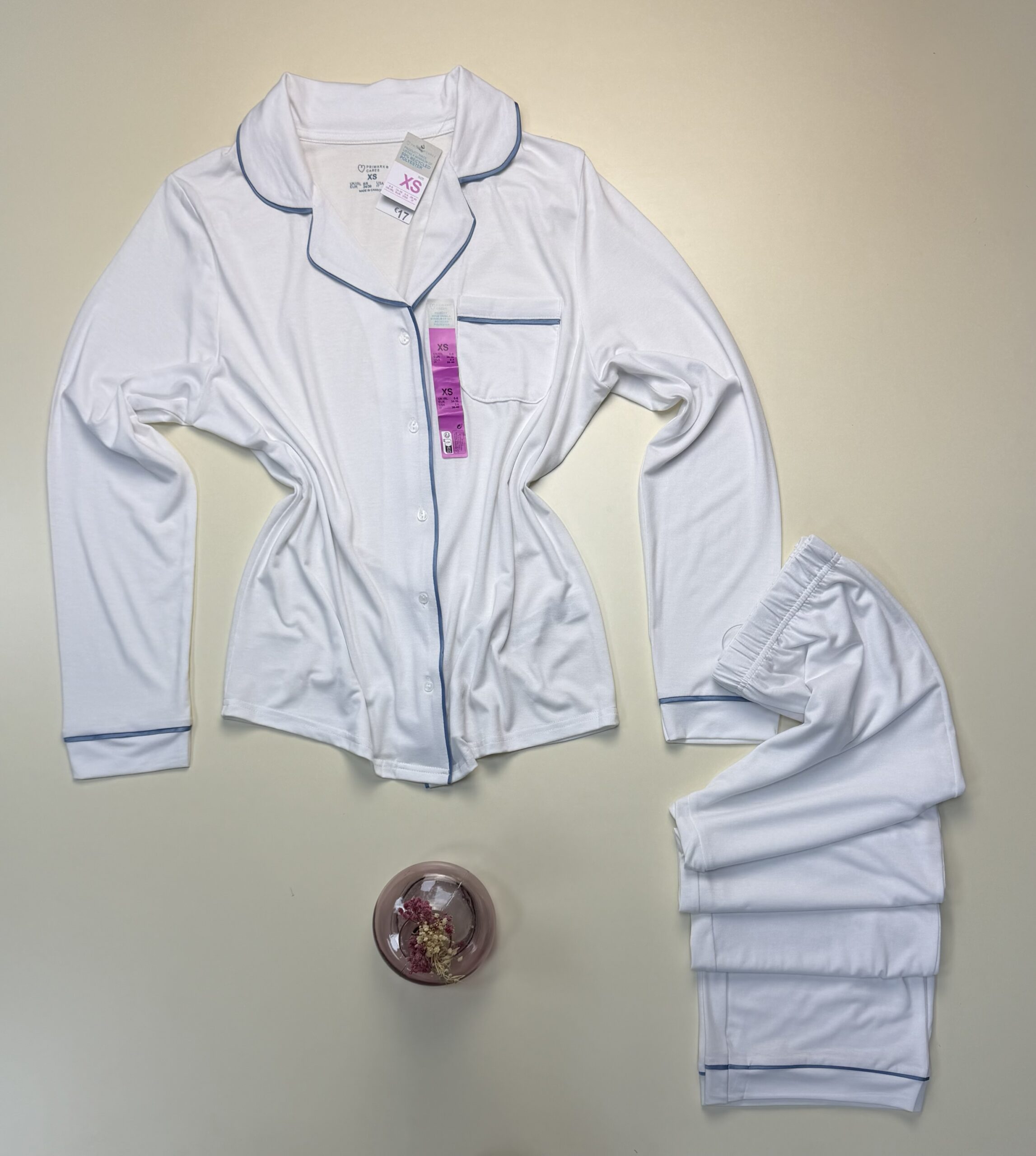 Pyjama boutonné - Primark - Blanc – Image 3