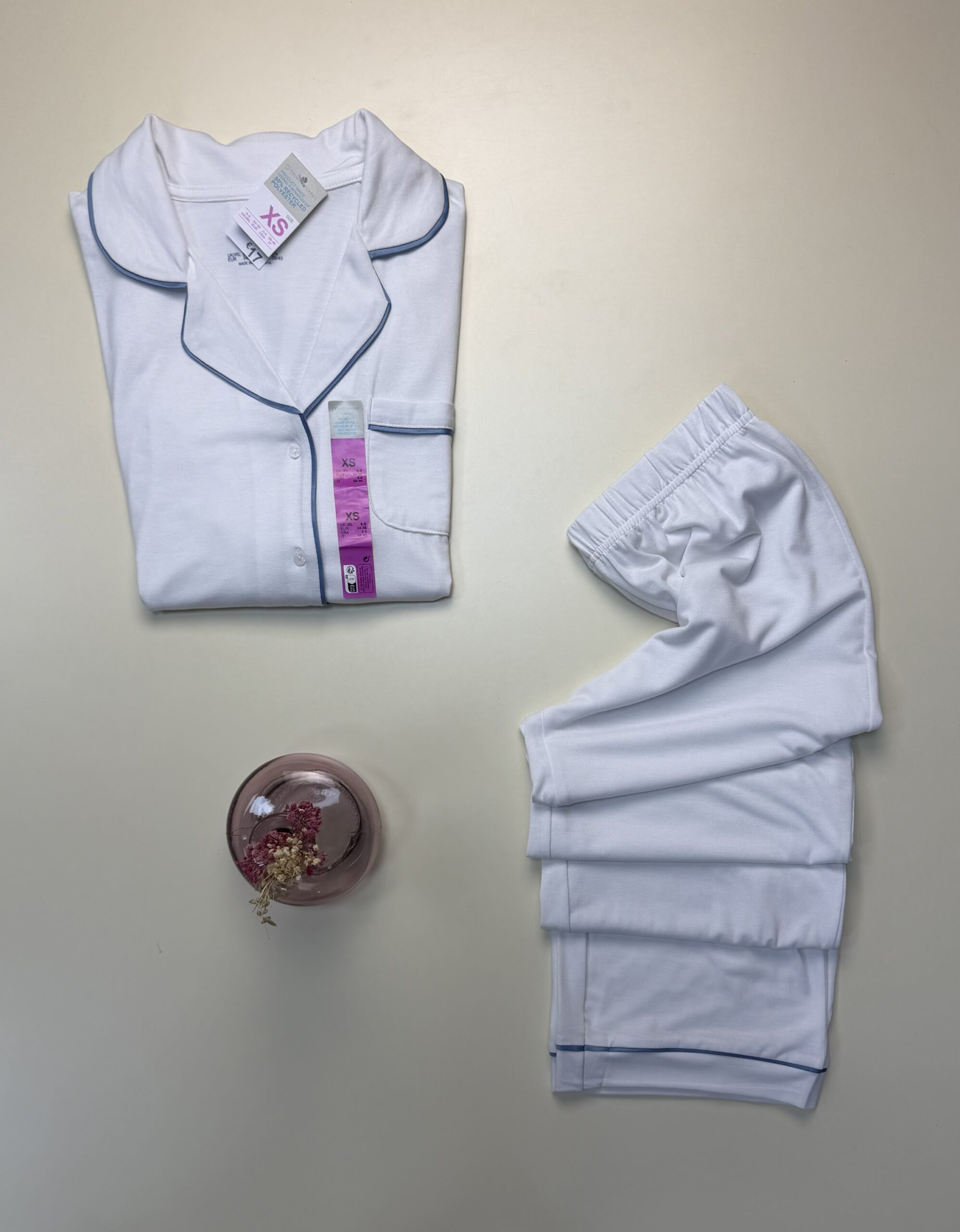 Pyjama boutonné - Primark - Blanc – Image 2