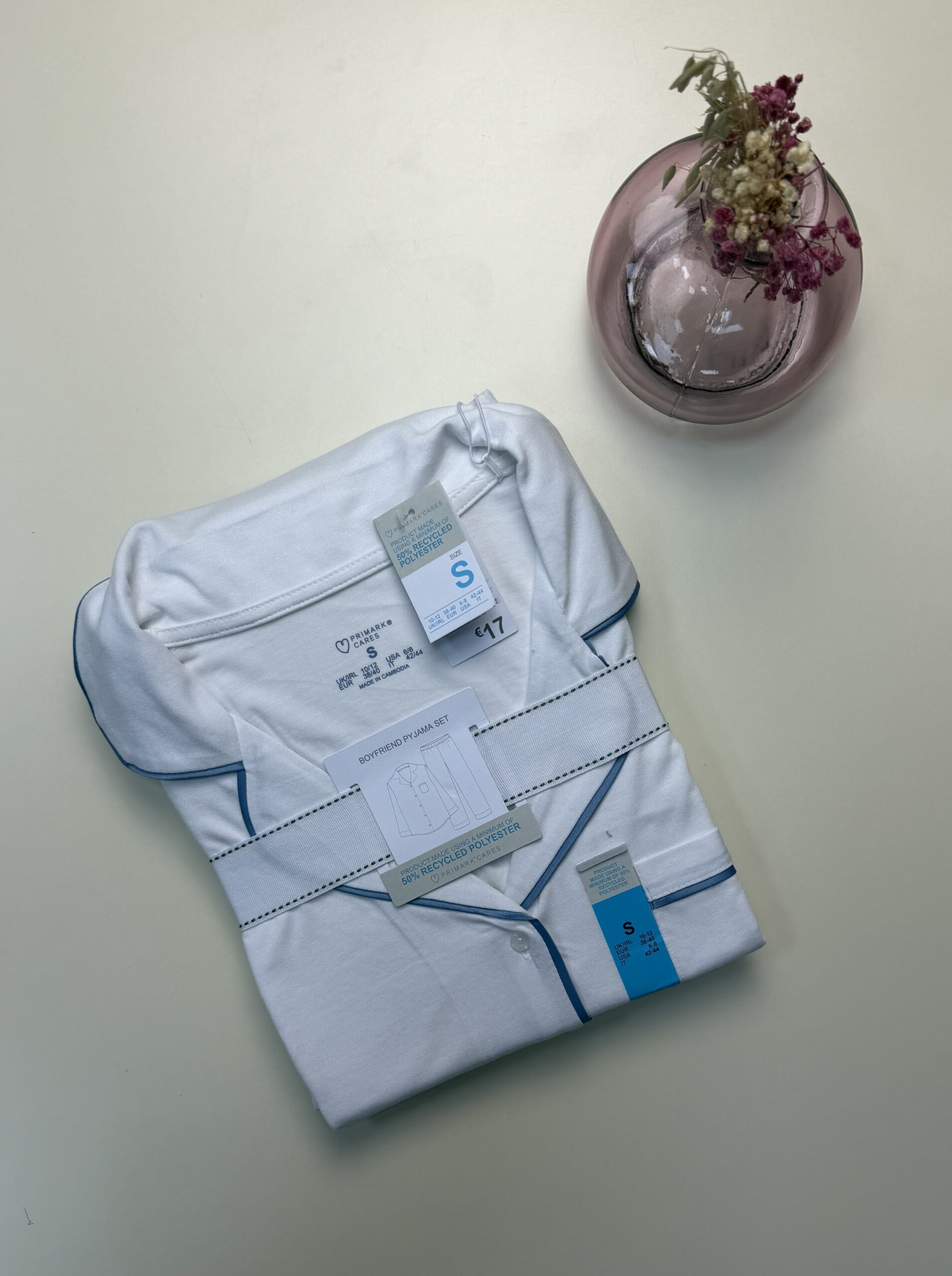 Pyjama boutonné - Primark - Blanc – Image 4