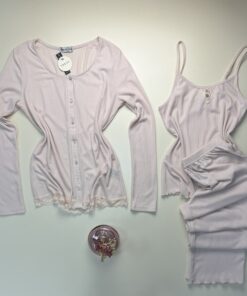 Alternative view of Pyjama 3 pcs - Tress - beige