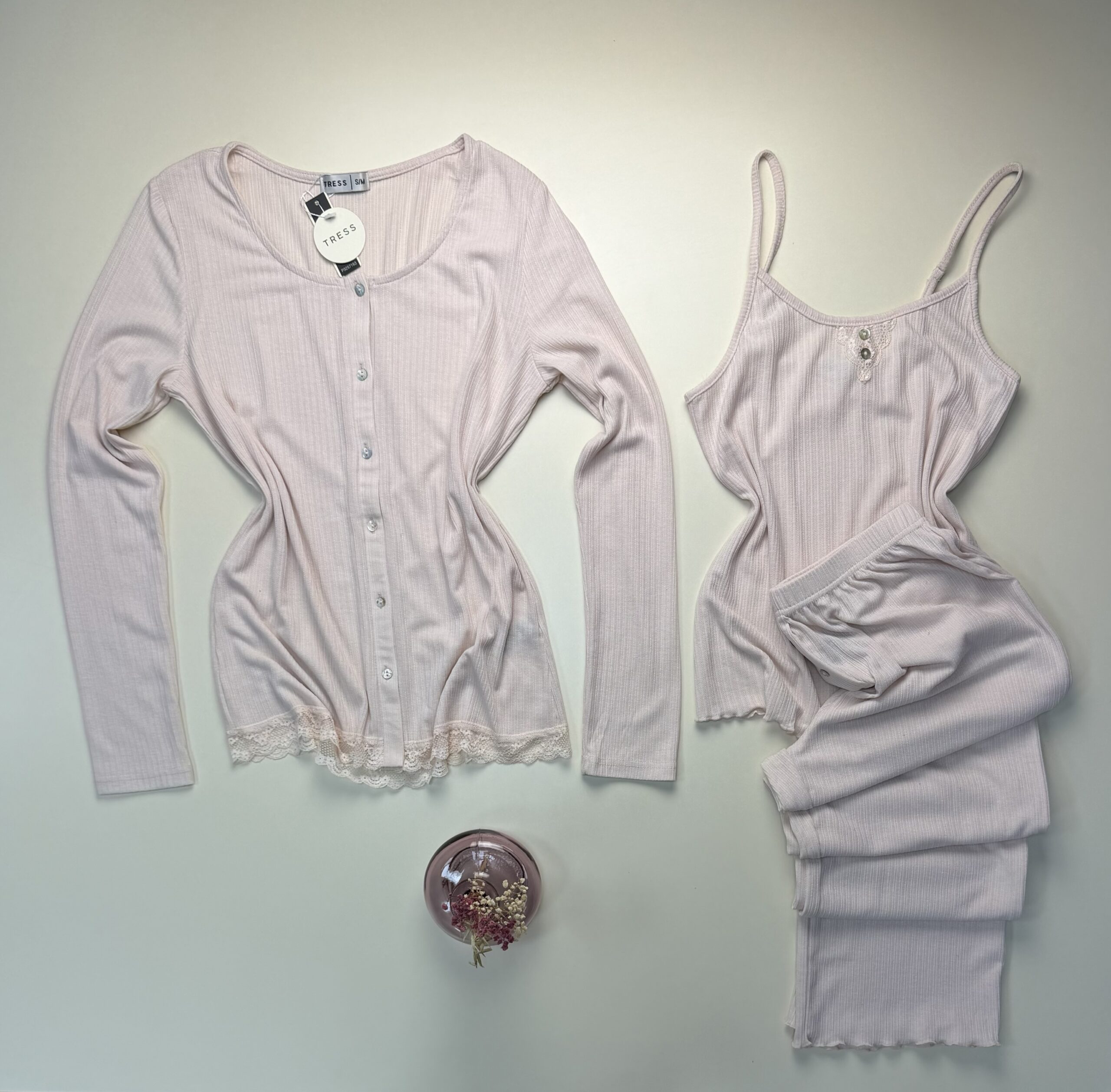 Pyjama 3 pcs - Tress - beige – Image 2