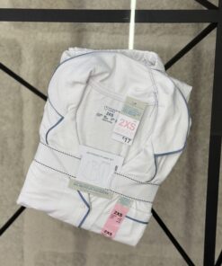 Pyjama boutonné - Primark - Blanc
