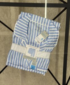 Pyjama boutonné haut manche longue primark " Blue à rayures "