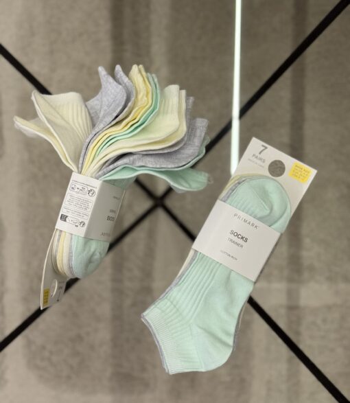 Pack de 7 chaussettes primark " mint"