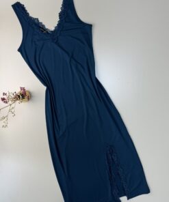 Nuisette longue " Bleu "