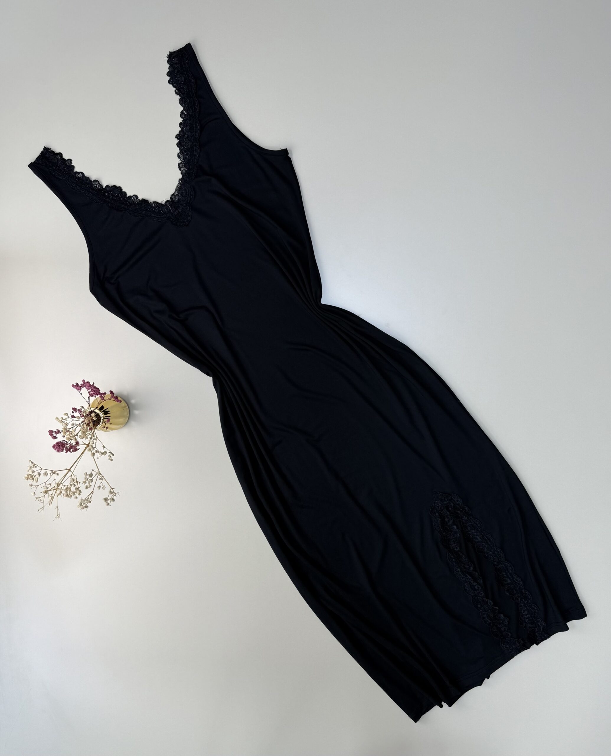 Nuisette longue " noir "