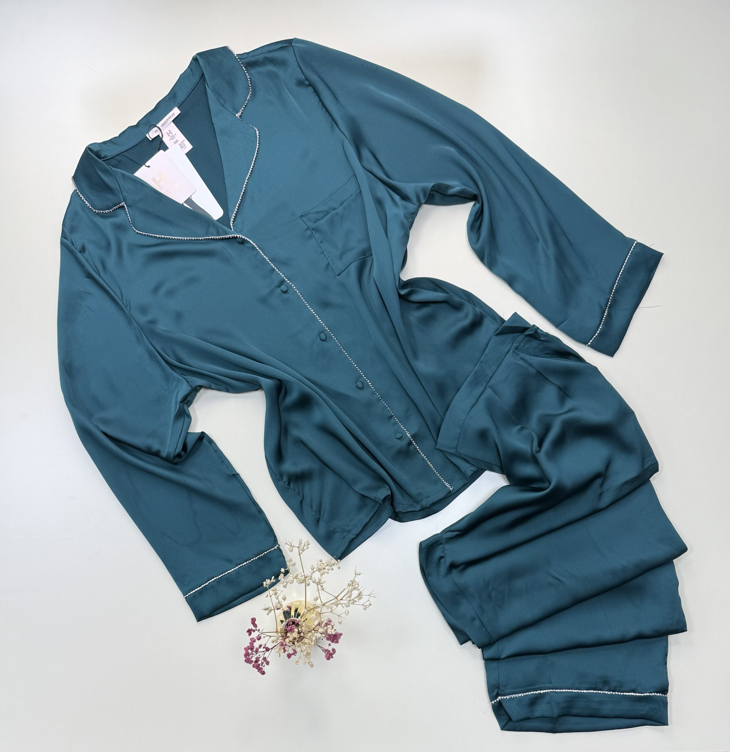 Pyjama boutonné H " Vert "