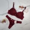 Ensemble 2 pcs - H - bordeaux