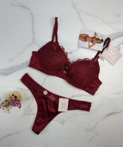 Ensemble 2 pcs - H - bordeaux