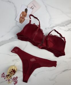 Alternative view of Ensemble 2 pcs - H - bordeaux