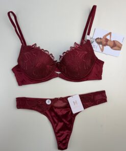 Alternative view of Ensemble 2 pcs - H - bordeaux