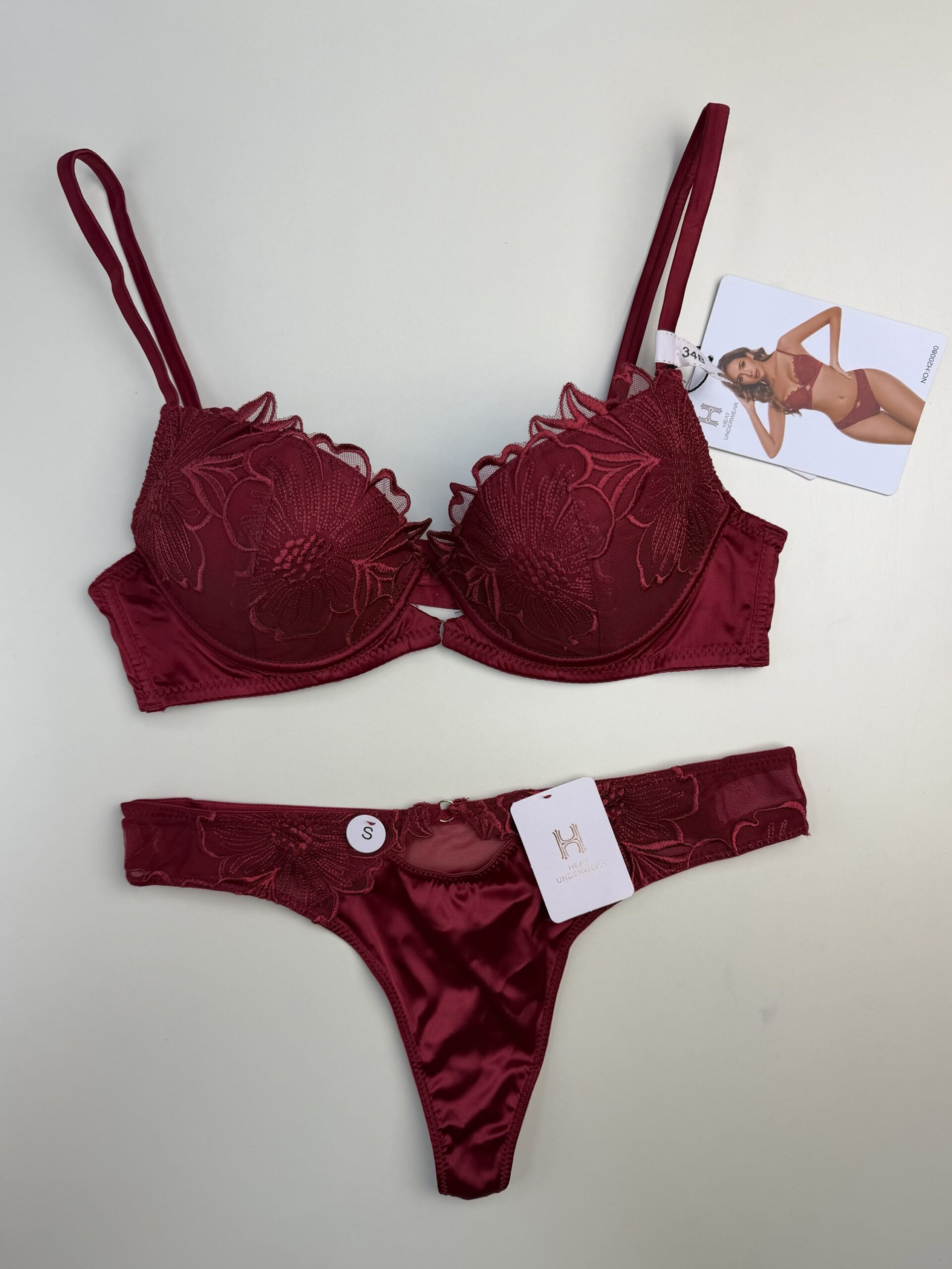 Ensemble 2 pcs - H - bordeaux – Image 2