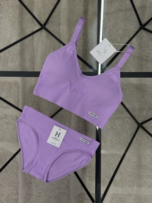 Ensemble 2 pcs - sweet body - mauve