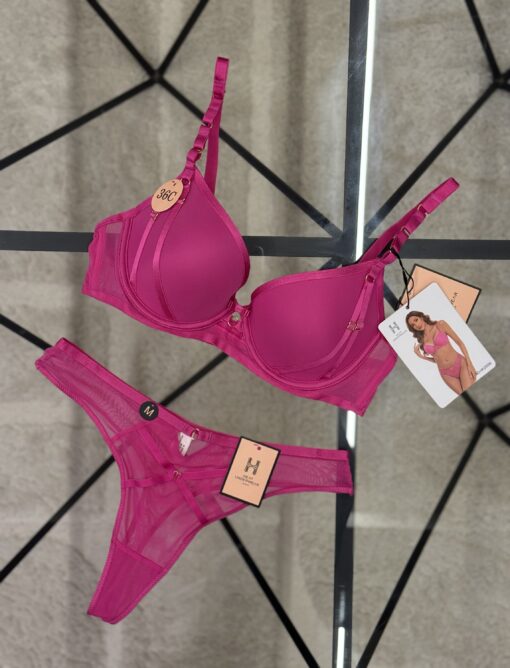 Ensemble 2 pièces H " fushia "