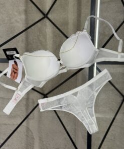 Alternative view of Ensemble 2 pièces H " Blanc "