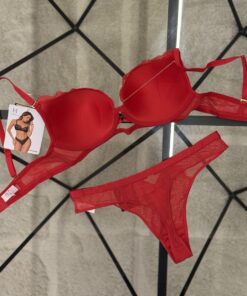 Alternative view of Ensemble 2 pièces H " Rouge "