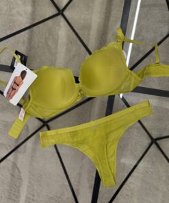 Alternative view of Ensemble 2 pièces H " Moutarde "