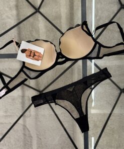 Alternative view of Ensemble 2 pièces H " Noir "